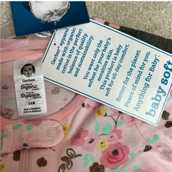 NWT Bundle of Baby Girl 3-6 Month Old Clothes and Swimsuit - Picture 8 of 9